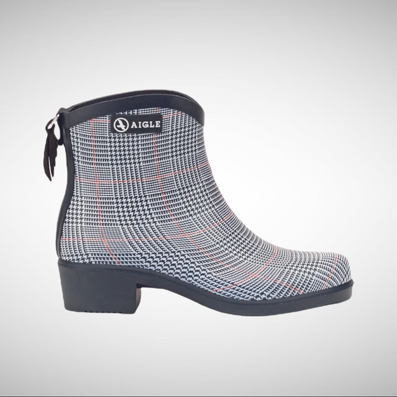 Aigle Shoes - Aigle Miss Juliette Bottillon Handmade Short Rainboot 38